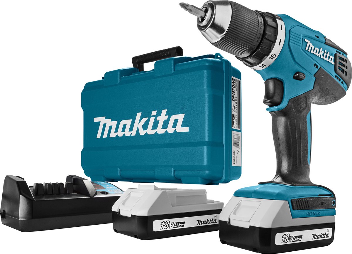 Makita DF457DWE - Blauw