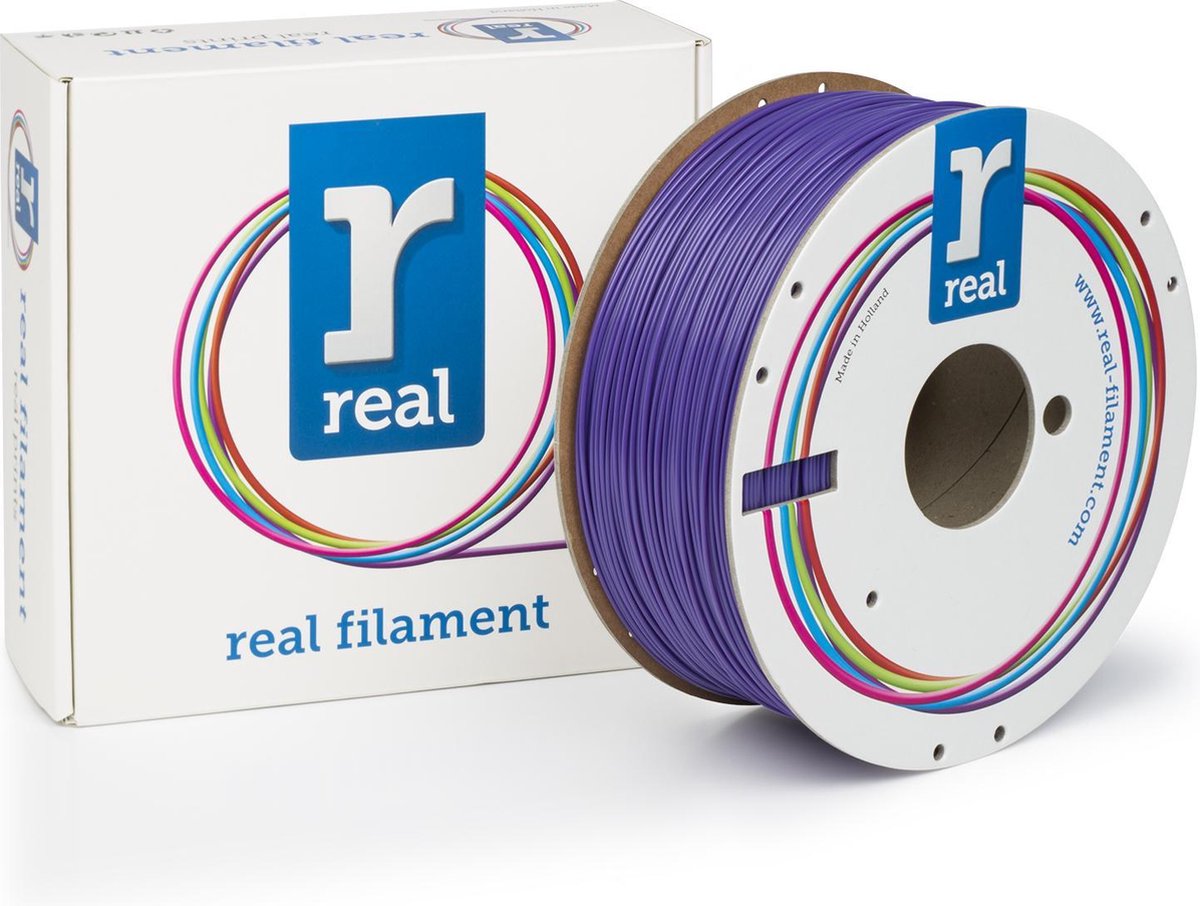 3D filamenten REAL Filament ABS paars 1.75mm (1kg)