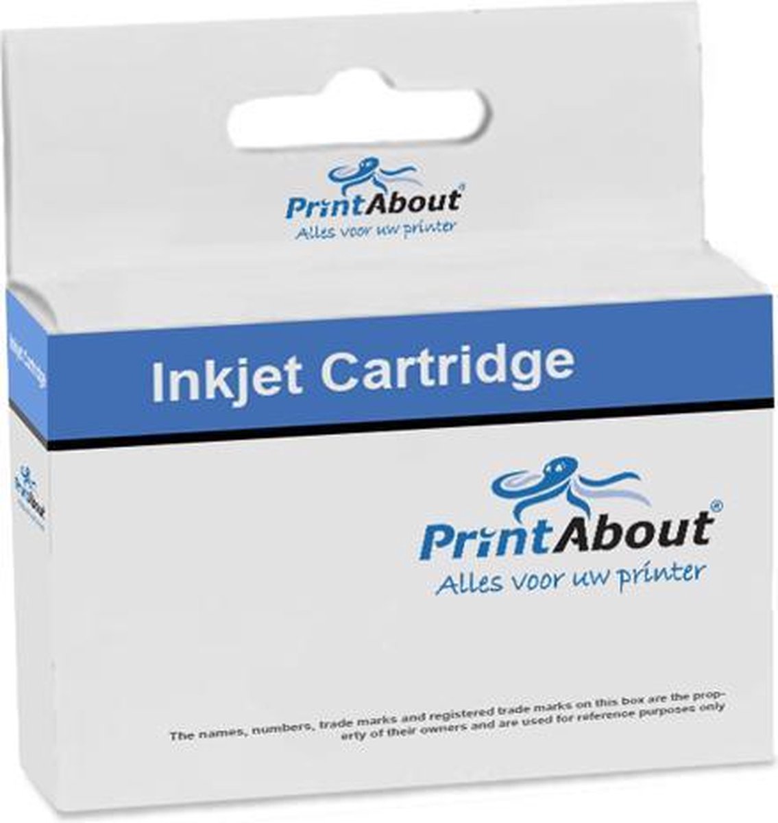 PrintAbout Huismerk compatible met HP 933XL (CN055AE) Inktcartridge Hoge capaciteit - Magenta