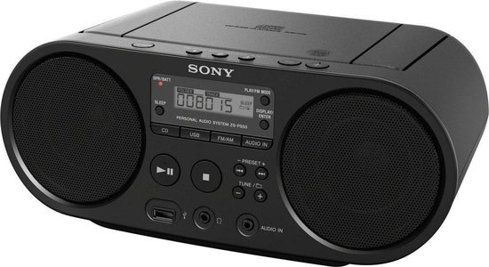 Sony ZS-PS55B - Zwart
