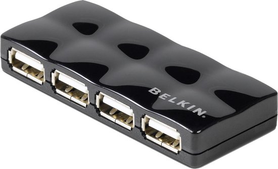 Belkin 4 poorts Quilted USB 2.0 hub netstroom