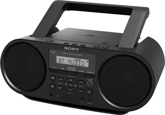Sony ZS-RS60BT - Zwart