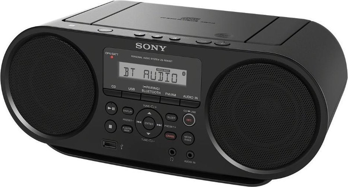 Sony ZS-RS60BT - Zwart