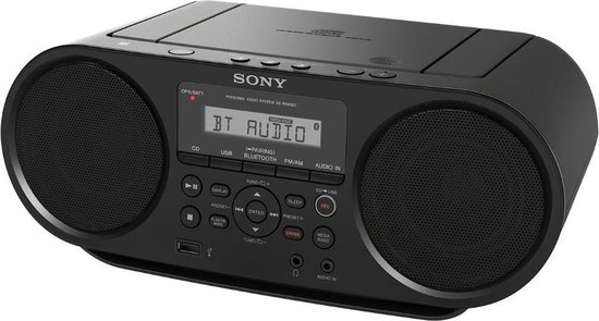 Sony ZS-RS60BT - Negro