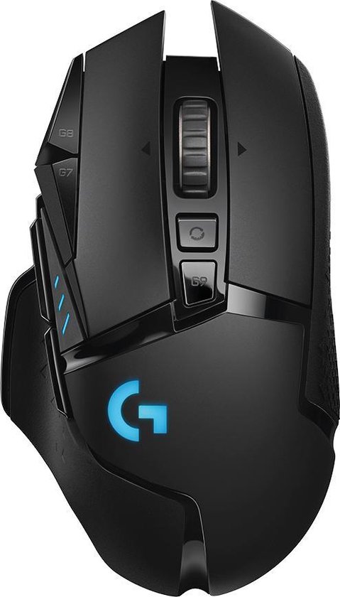 Logitech G502 Lightspeed Wireless Gaming Mouse - Zwart