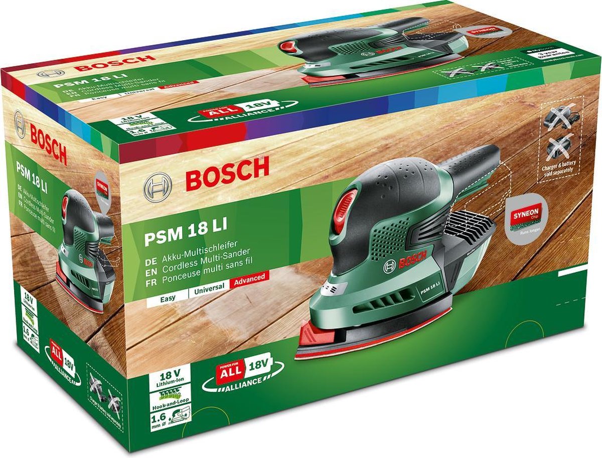 Bosch PSM 18 LI (zonder accu)