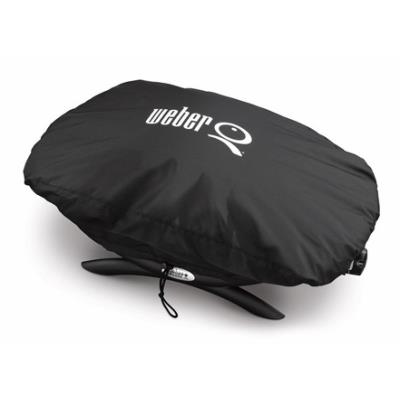 Weber Luxe Hoes Q1000 - Zwart