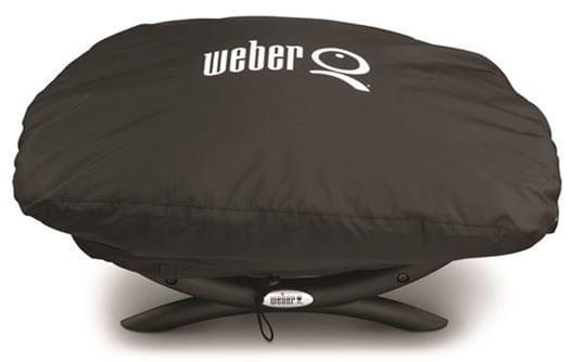 Weber Luxe Hoes Q1000 - Zwart