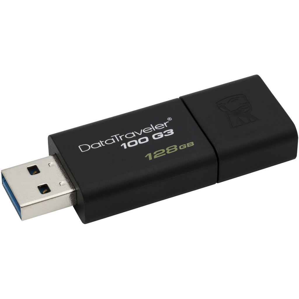 Kingston DataTraveler 100 G3 128GB - Negro