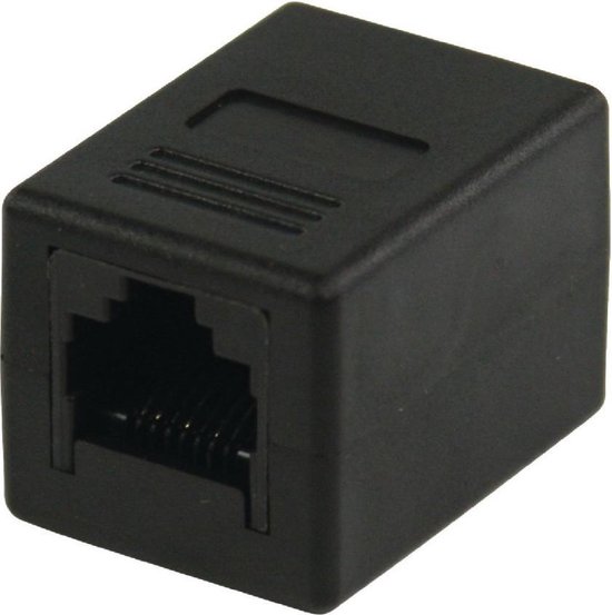Valueline RJ45 CAT5 Koppeling - Zwart