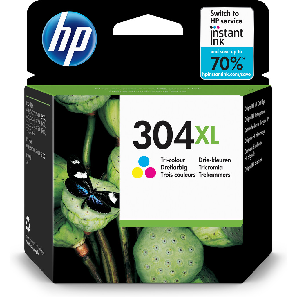 HP 304XL Cartridge Kleur