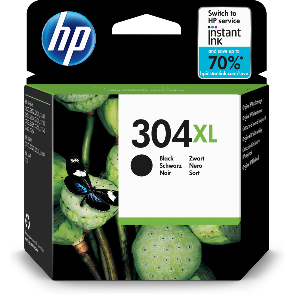 HP 304XL Cartridge - Zwart