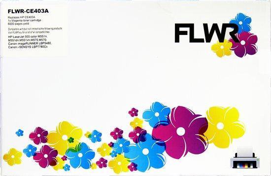 HP FLWR - Toner / 507A / - Geschikt voor - Magenta