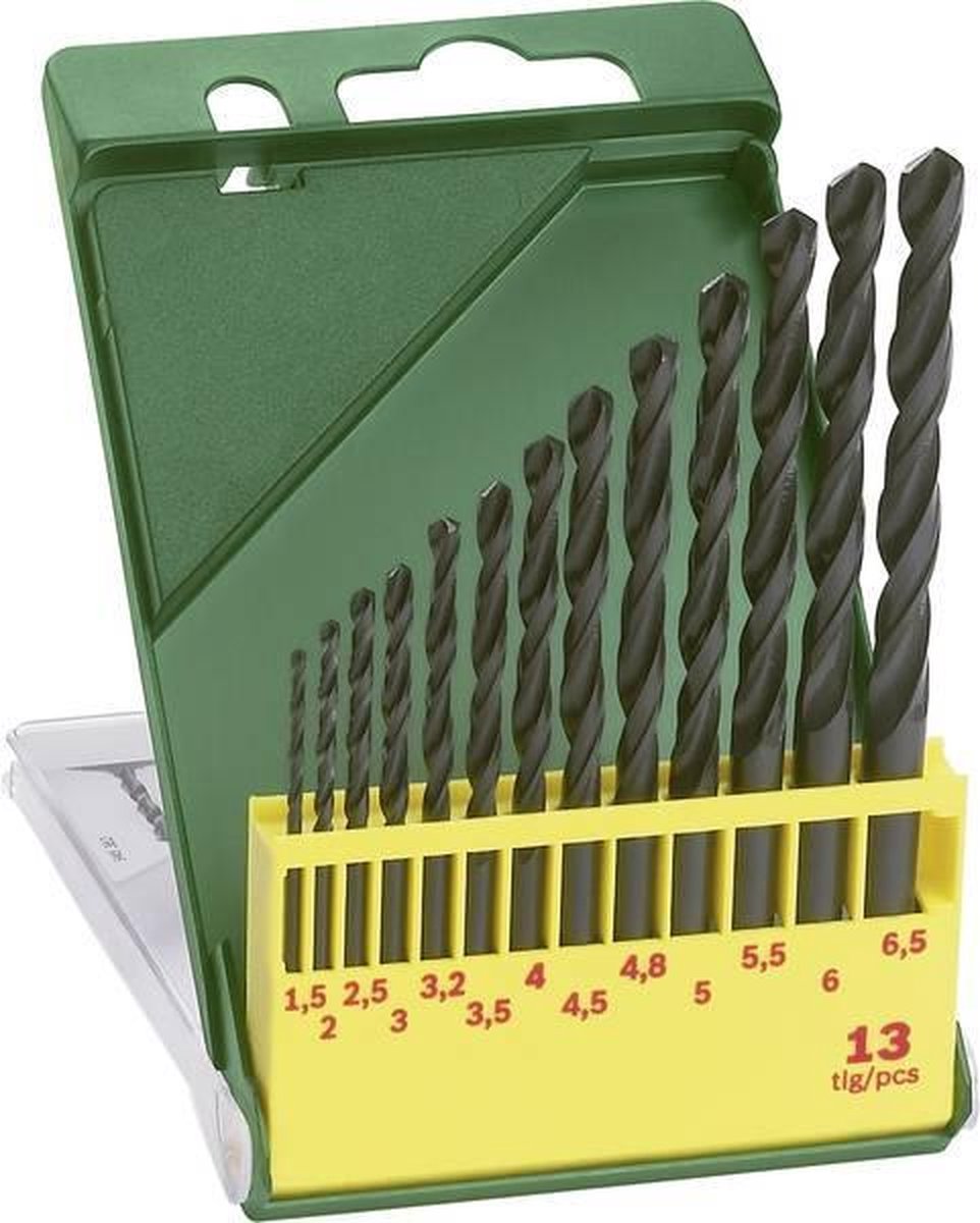 Bosch 13-delige HSS-R Borenset