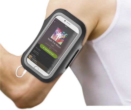 BeHello Sportsarmband XXL - Zwart