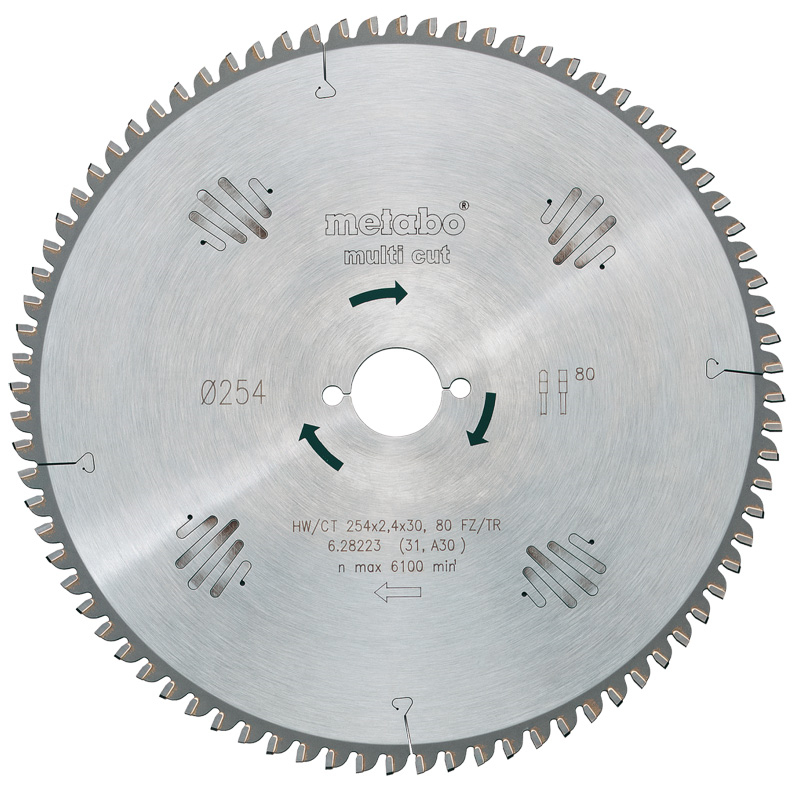 Metabo Zaagblad 216x30x2,4mm 64T