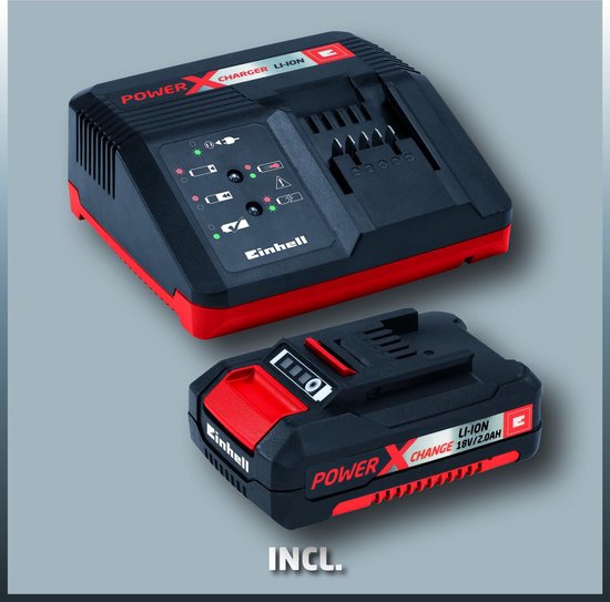 Einhell GE-CT 18 Li KIT - Rood