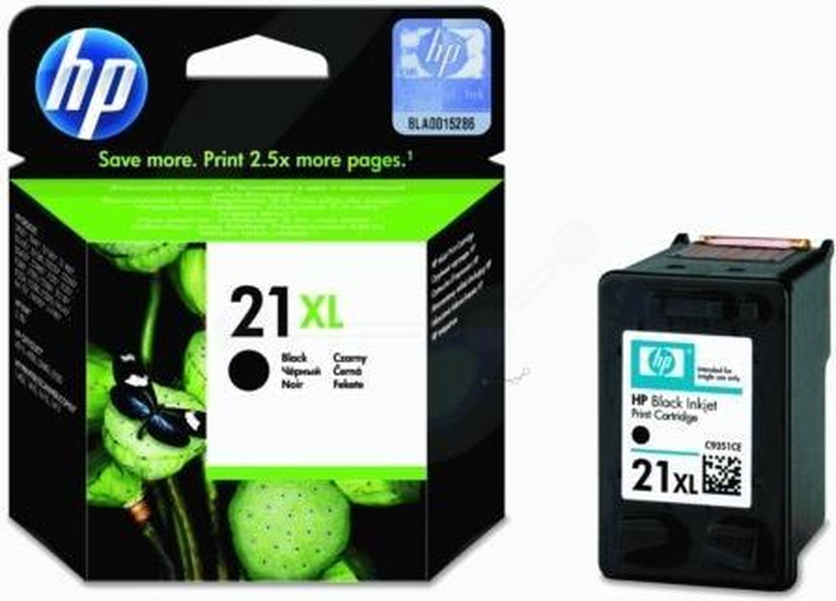 HP 21XL - Inktcartridge / / Hoge Capaciteit - Zwart