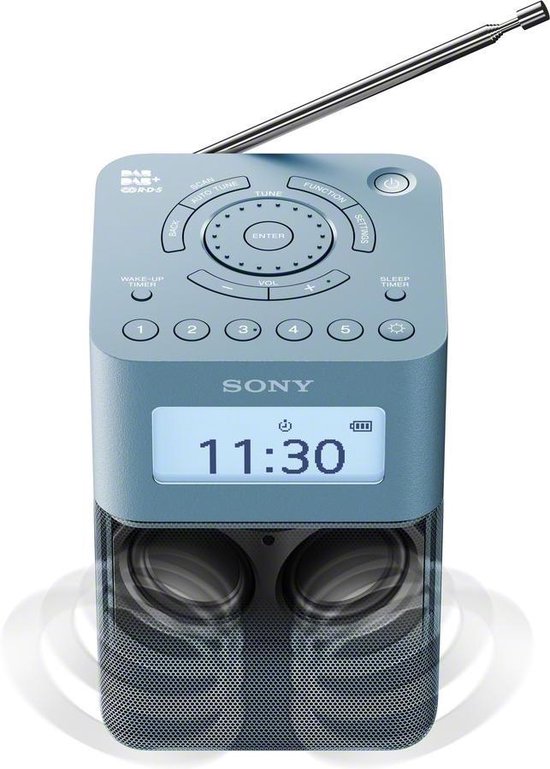 Sony XDRV20D - Blauw