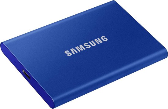 Samsung Portable SSD T7 500GB - Blauw