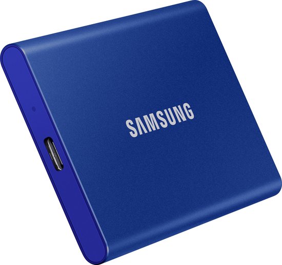 Samsung Portable SSD T7 500GB - Blauw
