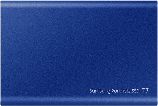 Samsung Portable SSD T7 500GB - Blauw