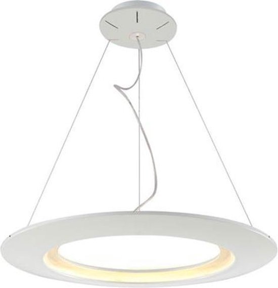 BES LED Led Plafondlamp - Plafondverlichting - Concepty - 35w - Natuurlijk 4000k - Aluminium - Wit