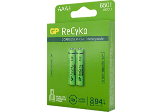 GP ReCyko 2x AAA 650 mAh