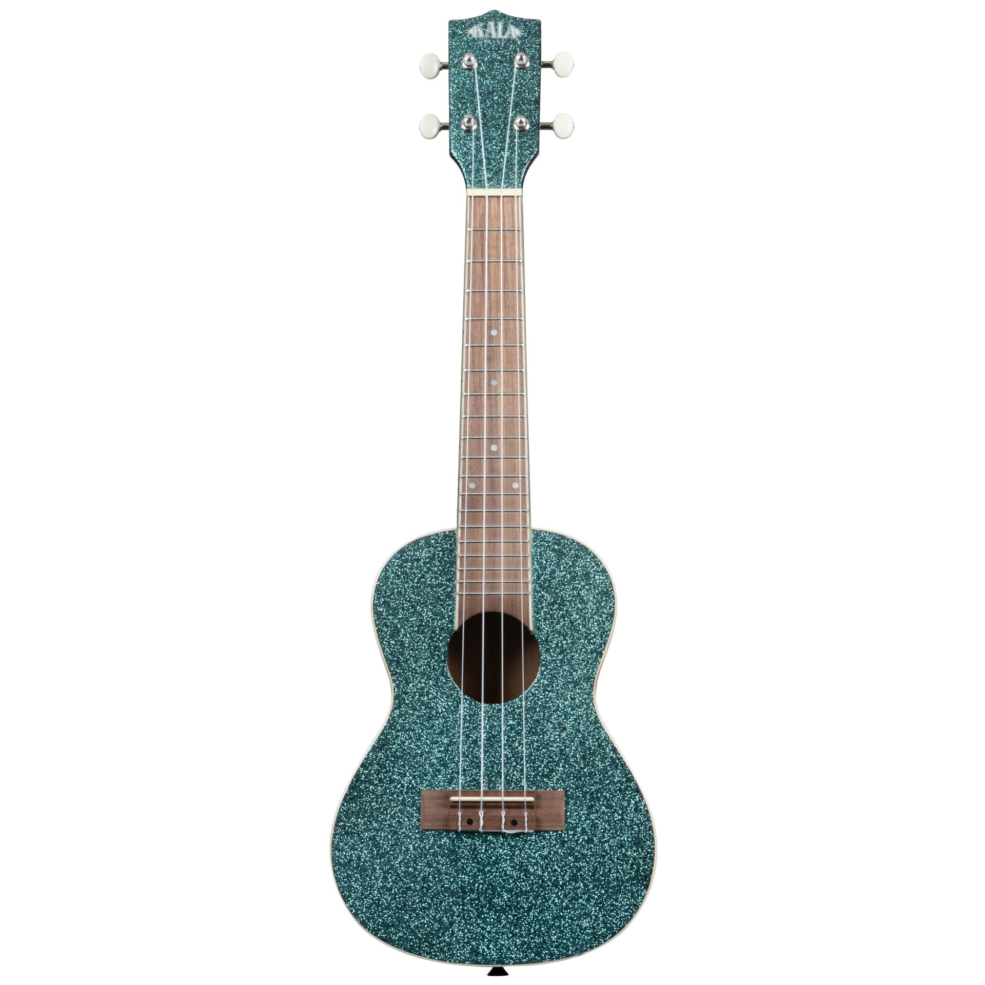 Kala KA-SPRK-AQUA Sparkle Series Rhapsody In Blue concert ukelele met gigbag