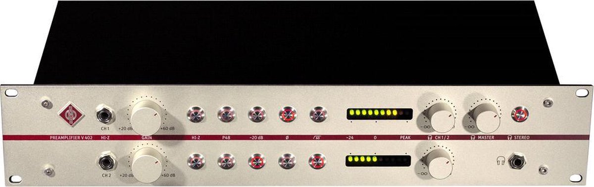 Neumann V 402 2-kanaals microfoon preamp