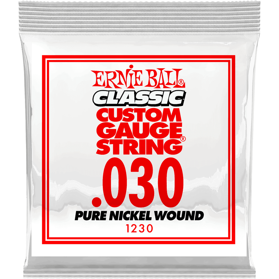 Ernie Ball 1230 .030 Classic Pure Nickel Wound losse snaar voor elektrische gitaar