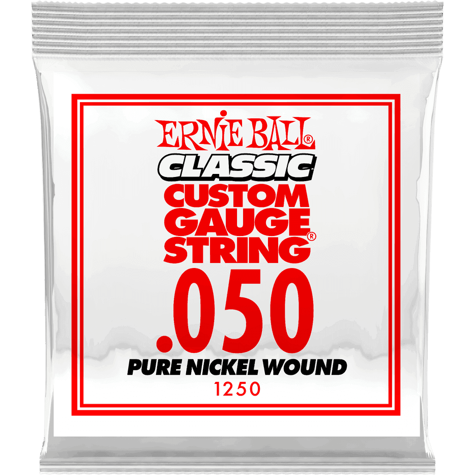 Ernie Ball 1250 .050 Classic Pure Nickel Wound losse snaar voor elektrische gitaar