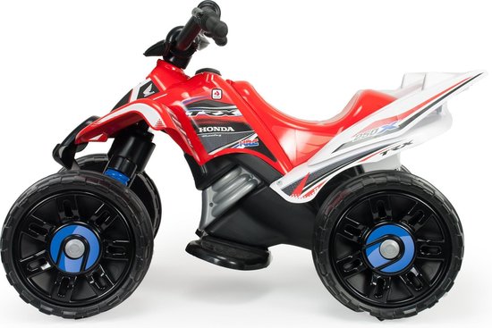 Injusa Accuvoertuig Quad Honda Atv Jongens 12v 92 Cm/wit - Rood