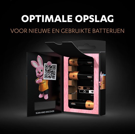 Duracell Alka Optimum AA-batterijen 4 stuks