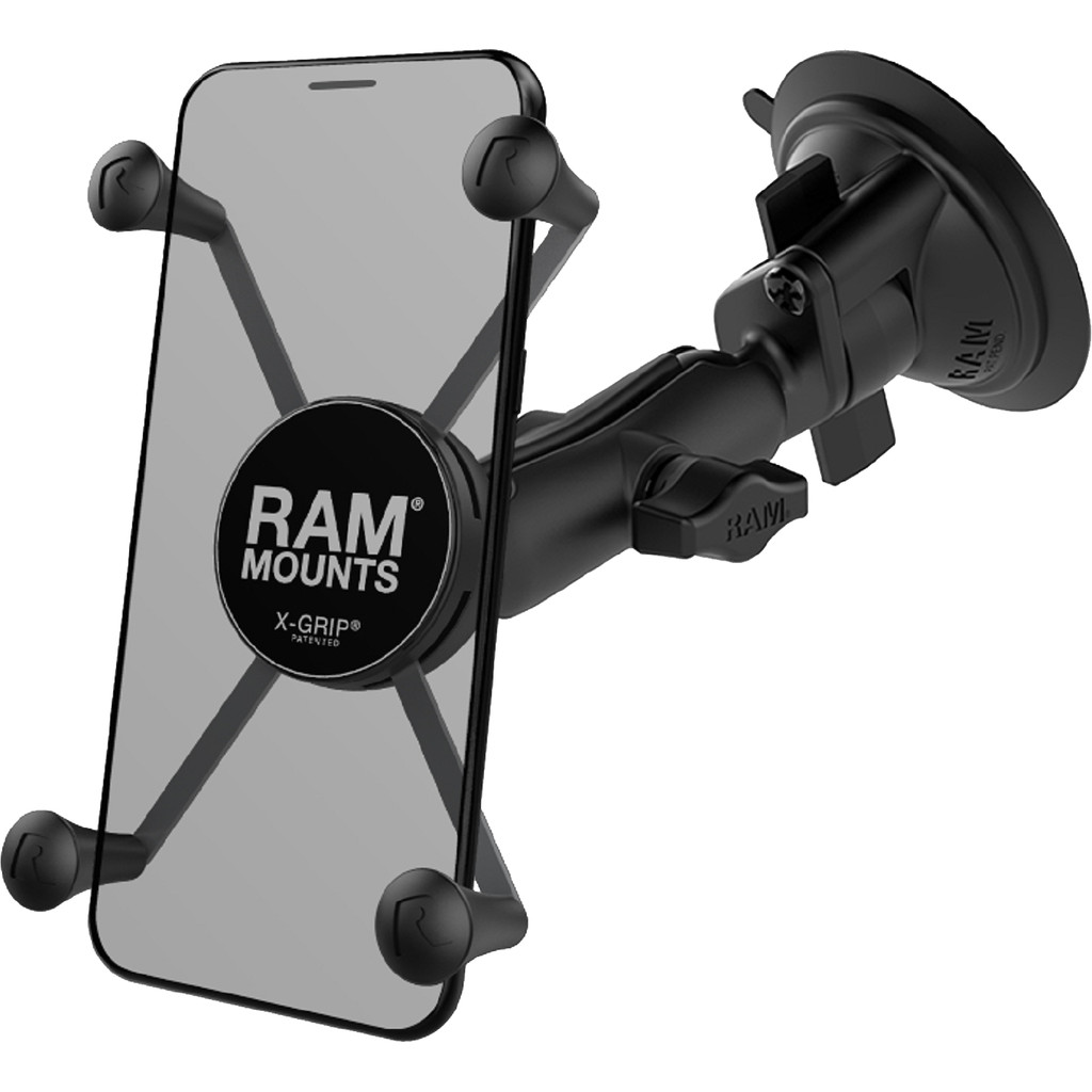 RAM Mounts Universele Telefoonhouder Auto Zuignap Voorruit/Dashboard Groot