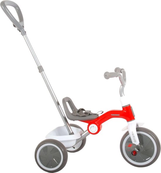 Qplay Trike Tenco Driewieler Kind Junior/wit - Rood