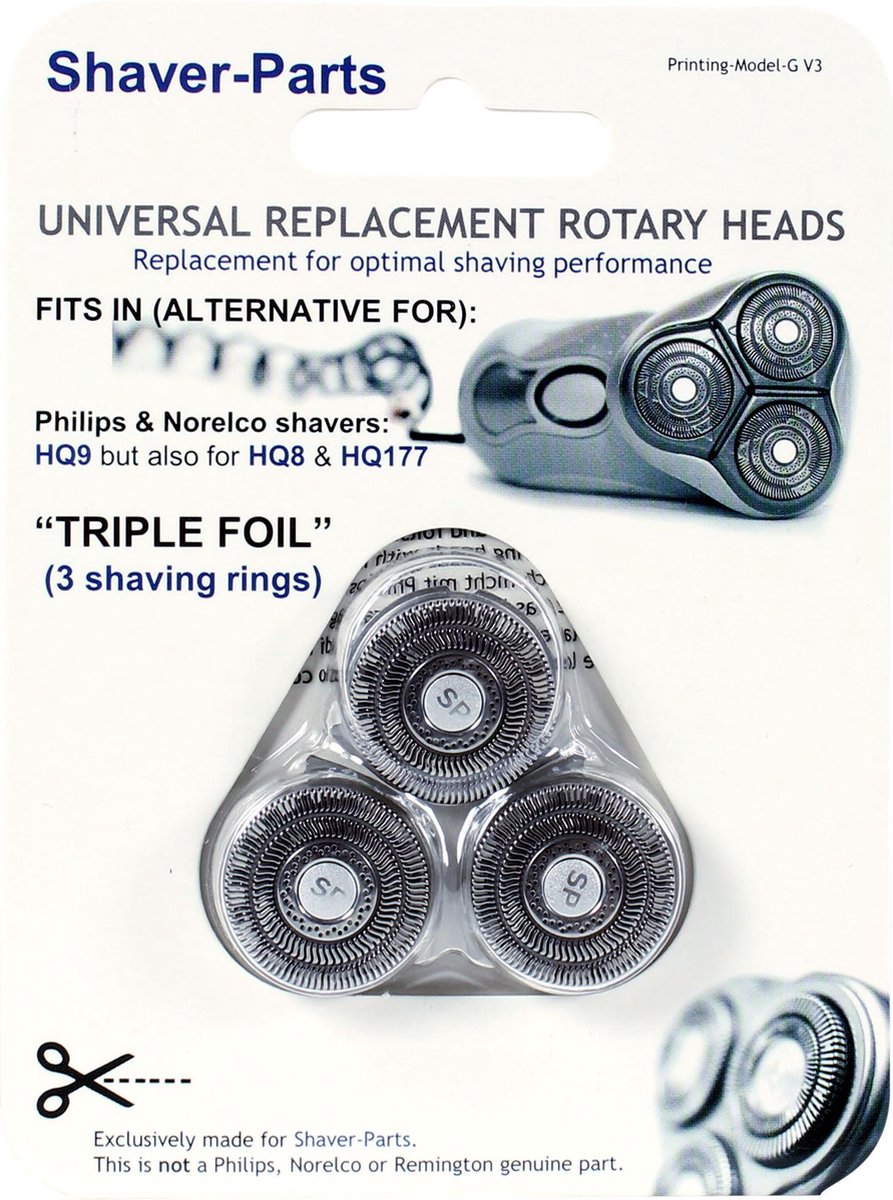 Shaverparts Shaver Parts Scheerkop Hq9/hq177