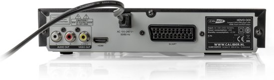 Caliber Compacte Dvd/usb Speler - Hdmi - Scart (Hdvd001) - Zwart