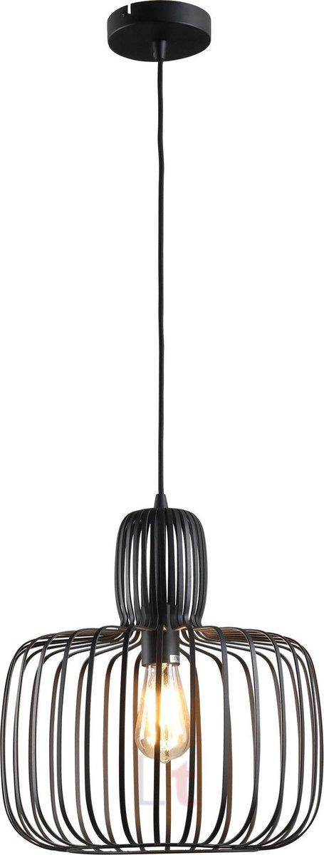 Freelight Hanglamp Costola Ø 45 Cm - Zwart