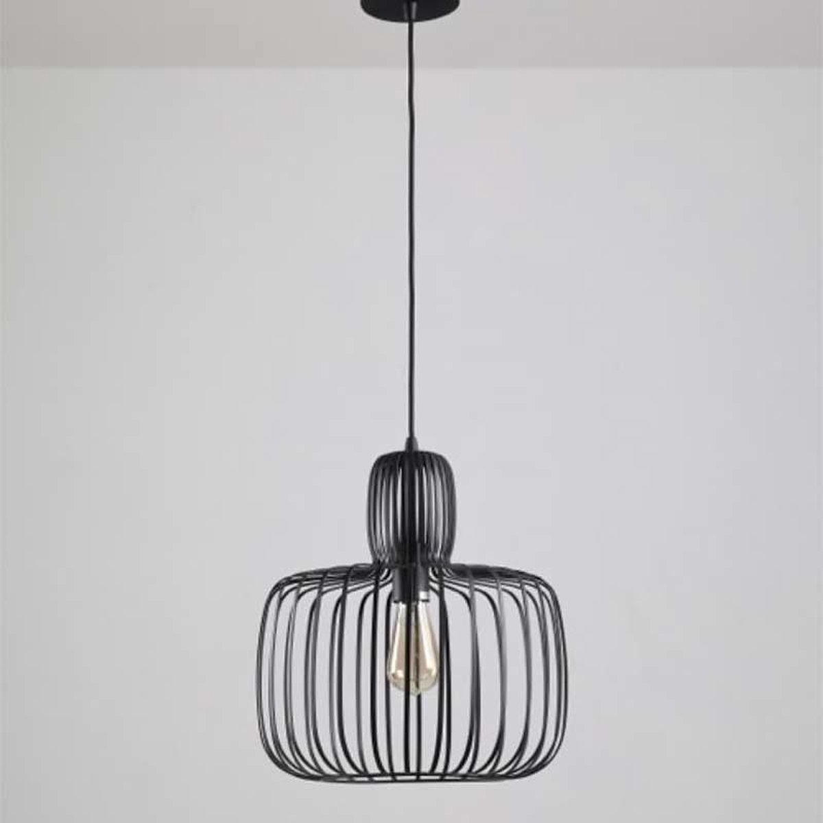 Freelight Hanglamp Costola Ø 45 Cm - Zwart