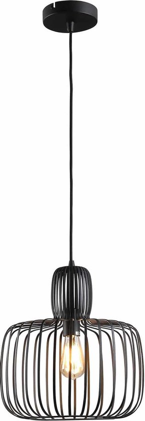 Freelight Hanglamp Costola Ø 35 Cm - Zwart