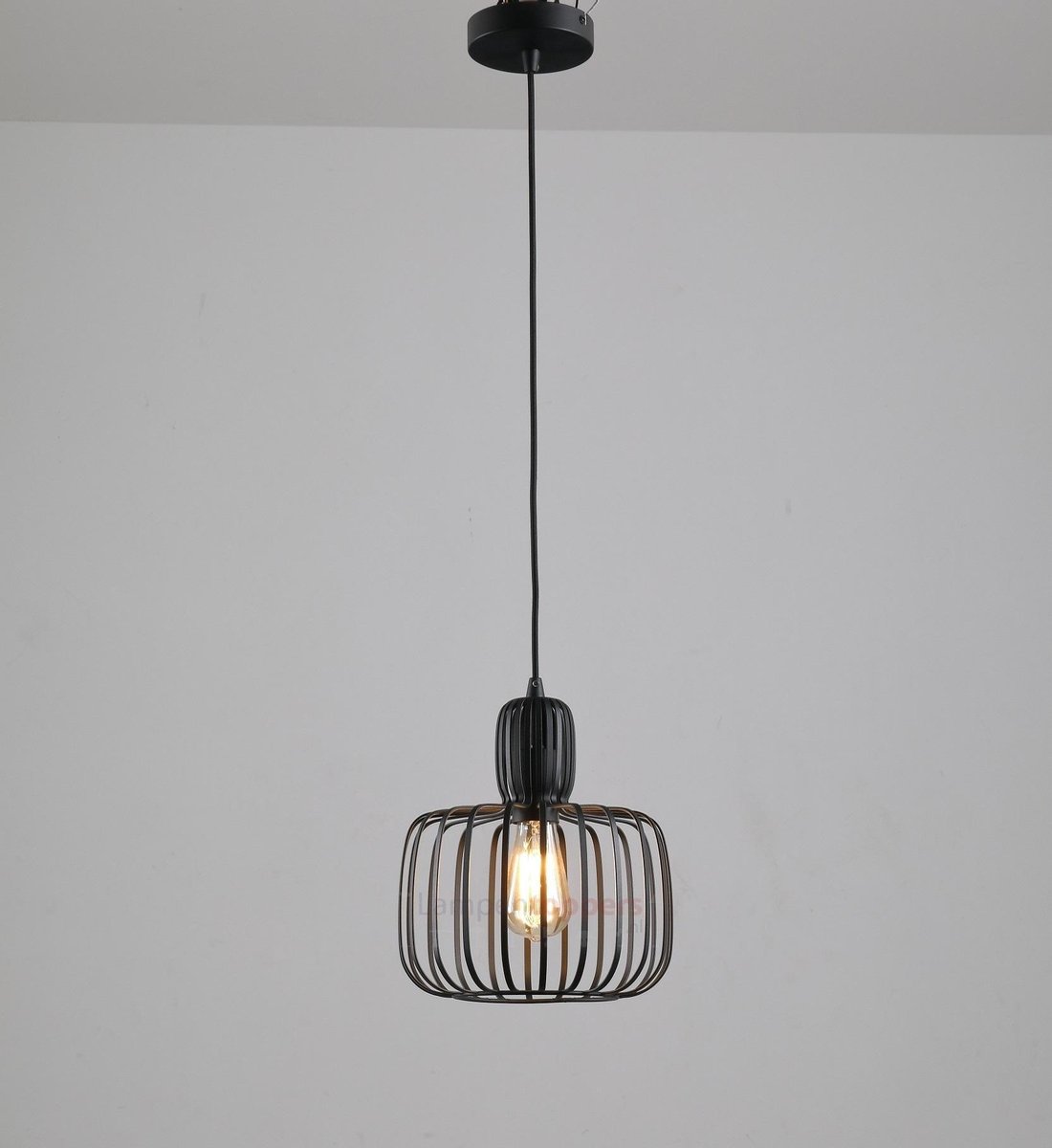 Freelight Hanglamp Costola Ø 25 Cm - Zwart