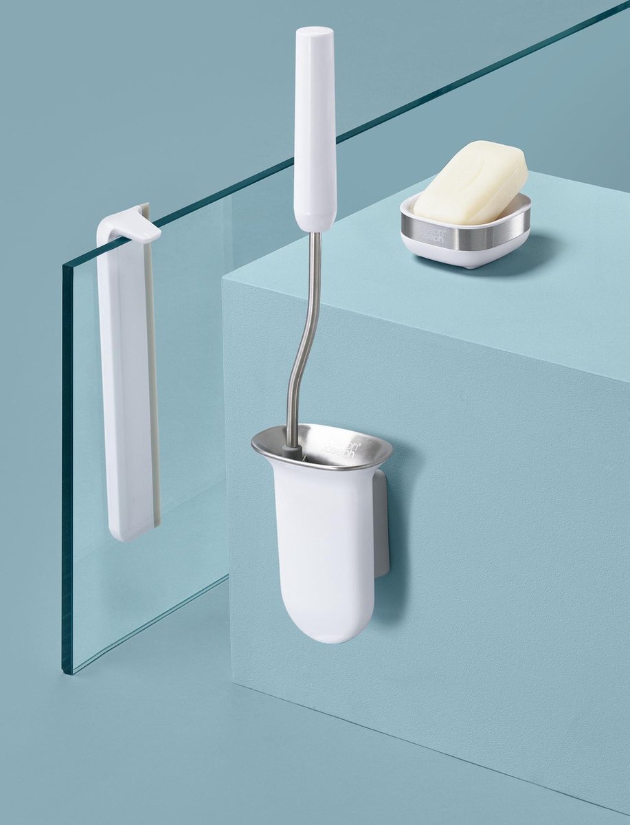 Joseph Joseph Douchetrekker 25 Cm - Wit