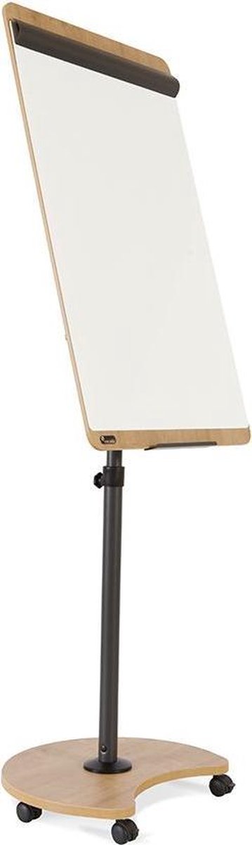 IVOL Rocada Natural Flipover / Tafel Verrijdbaar - Magnetisch Whiteboard Oppervlak - 69 X 99 Cm