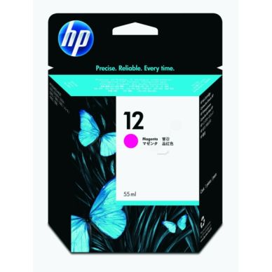 HP HP 12 Inktcartridge magenta, 55 ml C4805A Replace: N/A