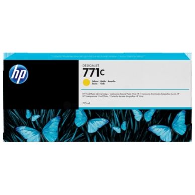 HP HP 771C Inktcartridge geel, 775 ml B6Y10A Replace: N/A