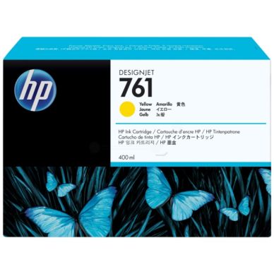 HP HP 761 Inktcartridge geel, 400 ml CM992A Replace: N/A