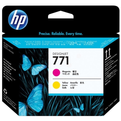 HP HP 771 Printkop geel CE018A Replace: N/A