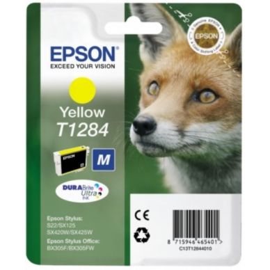 Epson Epson T1284 Inktcartridge geel, 3,5 ml T1284 Replace: N/A