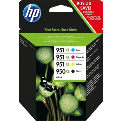 HP Multipack HP 950XL/951XL (CN045AE, CN046AE, CN047AE,CN048AE) C2P43AE Replace: C2P43AE